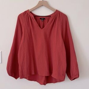 Anthropologie Drew Gauze Top Size S